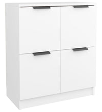 Sideboards 2 Stk. Weiß 60x30x70 cm Holzwerkstoff