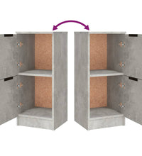 Sideboards 3 Stk. Betongrau Holzwerkstoff