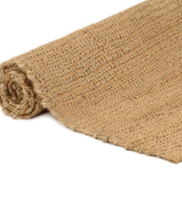 Teppich Rechteckig Natur 160x230 cm Jute