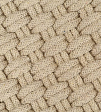 Teppich Rechteckig Natur 120x180 cm Baumwolle