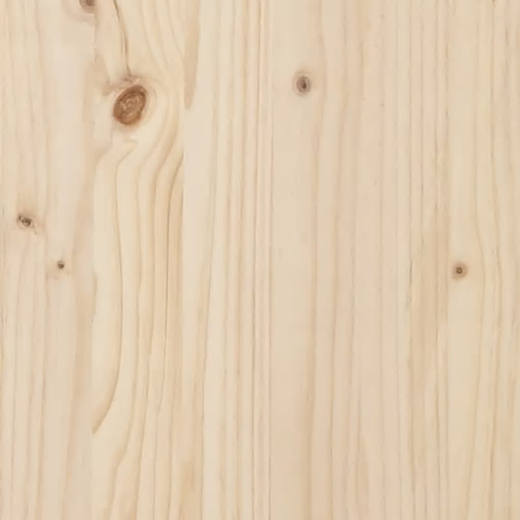 Massivholzbett 200x200 cm Kiefer