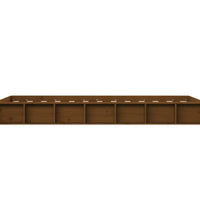 Massivholzbett Honigbraun 75x190 cm