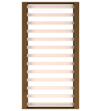 Massivholzbett Honigbraun 75x190 cm