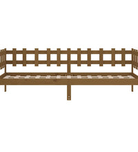Tagesbett Honigbraun 80x200 cm Massivholz Kiefer