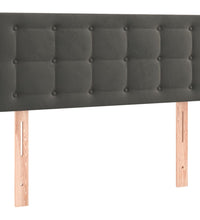 Kopfteil Dunkelgrau 80x5x78/88 cm Samt
