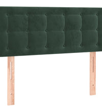 Kopfteil Dunkelgrün 80x5x78/88 cm Samt