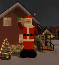 Aufblasbarer Weihnachtsmann mit LEDs 620 cm