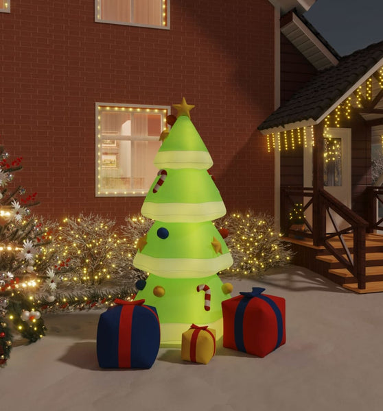 Weihnachtsbaum Aufblasbar mit LEDs 240 cm