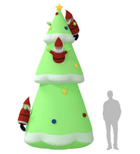 Aufblasbarer Weihnachtsbaum mit LEDs 500 cm