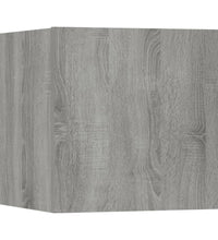 TV-Wandschrank 8 Stk. Grau Sonoma 30,5x30x30 cm