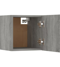 TV-Wandschrank 8 Stk. Grau Sonoma 30,5x30x30 cm