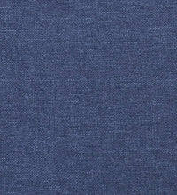 Taschenfederkernmatratze Blau 90x200x20 cm Stoff