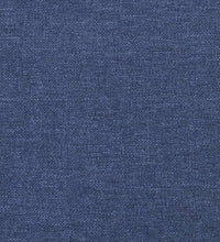 Taschenfederkernmatratze Blau 140x190x20 cm Stoff