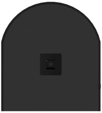 Wandspiegel Schwarz 70x30 cm Oval