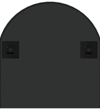 Wandspiegel Schwarz 90x40 cm Oval