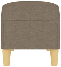 Sitzbank Taupe 100x35x41 cm Stoff