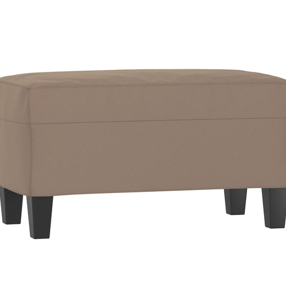 Sitzbank Taupe 70x35x41 cm Mikrofasergewebe