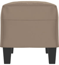 Sitzbank Taupe 70x35x41 cm Mikrofasergewebe