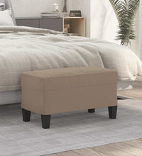 Sitzbank Taupe 70x35x41 cm Mikrofasergewebe