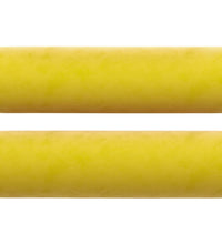 Zierkissen 2 Stk. Gelb Ø15x50 cm Samt