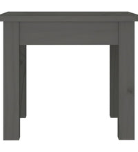Couchtisch Grau 35x35x30 cm Massivholz Kiefer