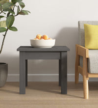 Couchtisch Grau 35x35x30 cm Massivholz Kiefer