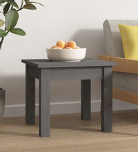 Couchtisch Grau 35x35x30 cm Massivholz Kiefer