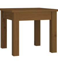 Couchtisch Honigbraun 35x35x30 cm Massivholz Kiefer