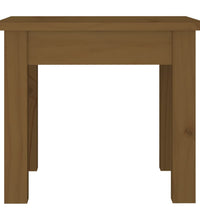 Couchtisch Honigbraun 35x35x30 cm Massivholz Kiefer