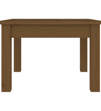 Couchtisch Honigbraun 45x45x30 cm Massivholz Kiefer