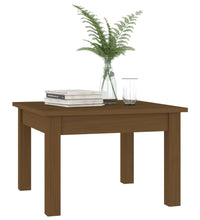 Couchtisch Honigbraun 45x45x30 cm Massivholz Kiefer