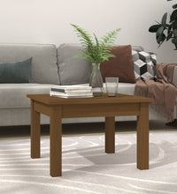 Couchtisch Honigbraun 45x45x30 cm Massivholz Kiefer