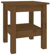 Couchtisch Honigbraun 35x35x40 cm Massivholz Kiefer