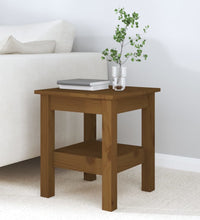 Couchtisch Honigbraun 35x35x40 cm Massivholz Kiefer