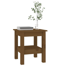 Couchtisch Honigbraun 35x35x40 cm Massivholz Kiefer