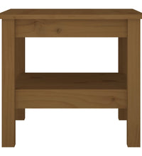 Couchtisch Honigbraun 45x45x40 cm Massivholz Kiefer