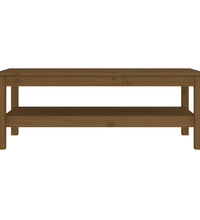 Couchtisch Honigbraun 110x50x40 cm Massivholz Kiefer