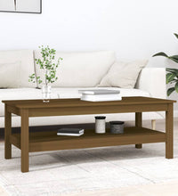 Couchtisch Honigbraun 110x50x40 cm Massivholz Kiefer