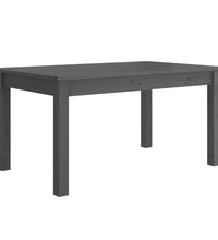 Couchtisch Grau 80x50x40 cm Massivholz Kiefer