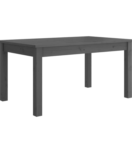 Couchtisch Grau 80x50x40 cm Massivholz Kiefer