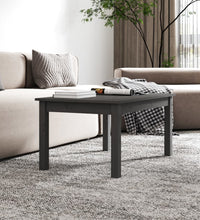 Couchtisch Grau 80x50x40 cm Massivholz Kiefer
