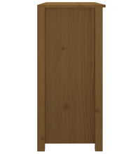 Sideboard Honigbraun 100x35x74 cm Massivholz Kiefer