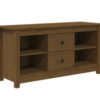 TV-Schrank Honigbraun 103x36,5x52 cm Massivholz Kiefer