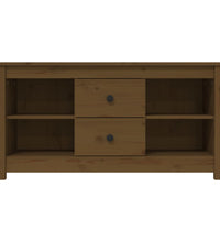 TV-Schrank Honigbraun 103x36,5x52 cm Massivholz Kiefer