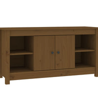 TV-Schrank Honigbraun 103x36,5x52 cm Massivholz Kiefer