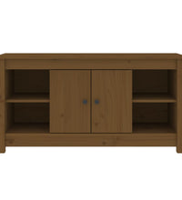 TV-Schrank Honigbraun 103x36,5x52 cm Massivholz Kiefer