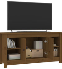 TV-Schrank Honigbraun 103x36,5x52 cm Massivholz Kiefer