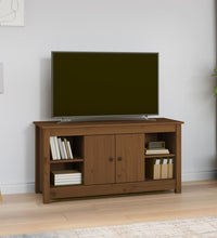 TV-Schrank Honigbraun 103x36,5x52 cm Massivholz Kiefer