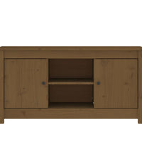 TV-Schrank Honigbraun 103x36,5x52 cm Massivholz Kiefer