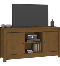 TV-Schrank Honigbraun 103x36,5x52 cm Massivholz Kiefer